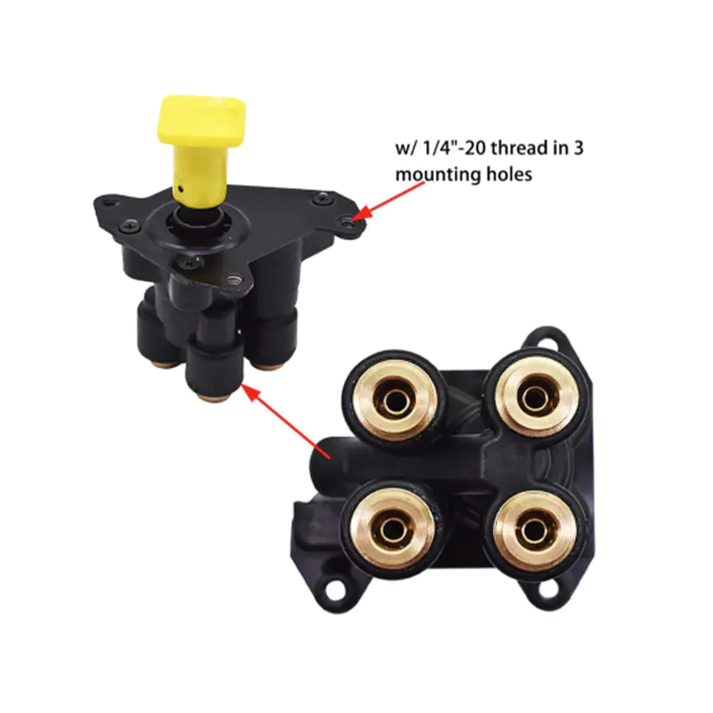 Van điều khiển phanh hơi dòng PP-DC hiệu suất cao